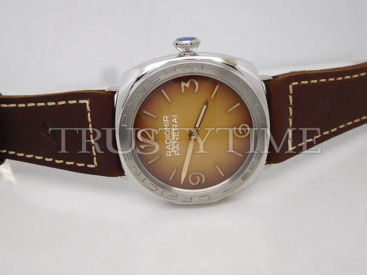 Копия часов Panerai Radiomir 3 Days Acciaio Brevettato Tropical 47mm PAM00687
