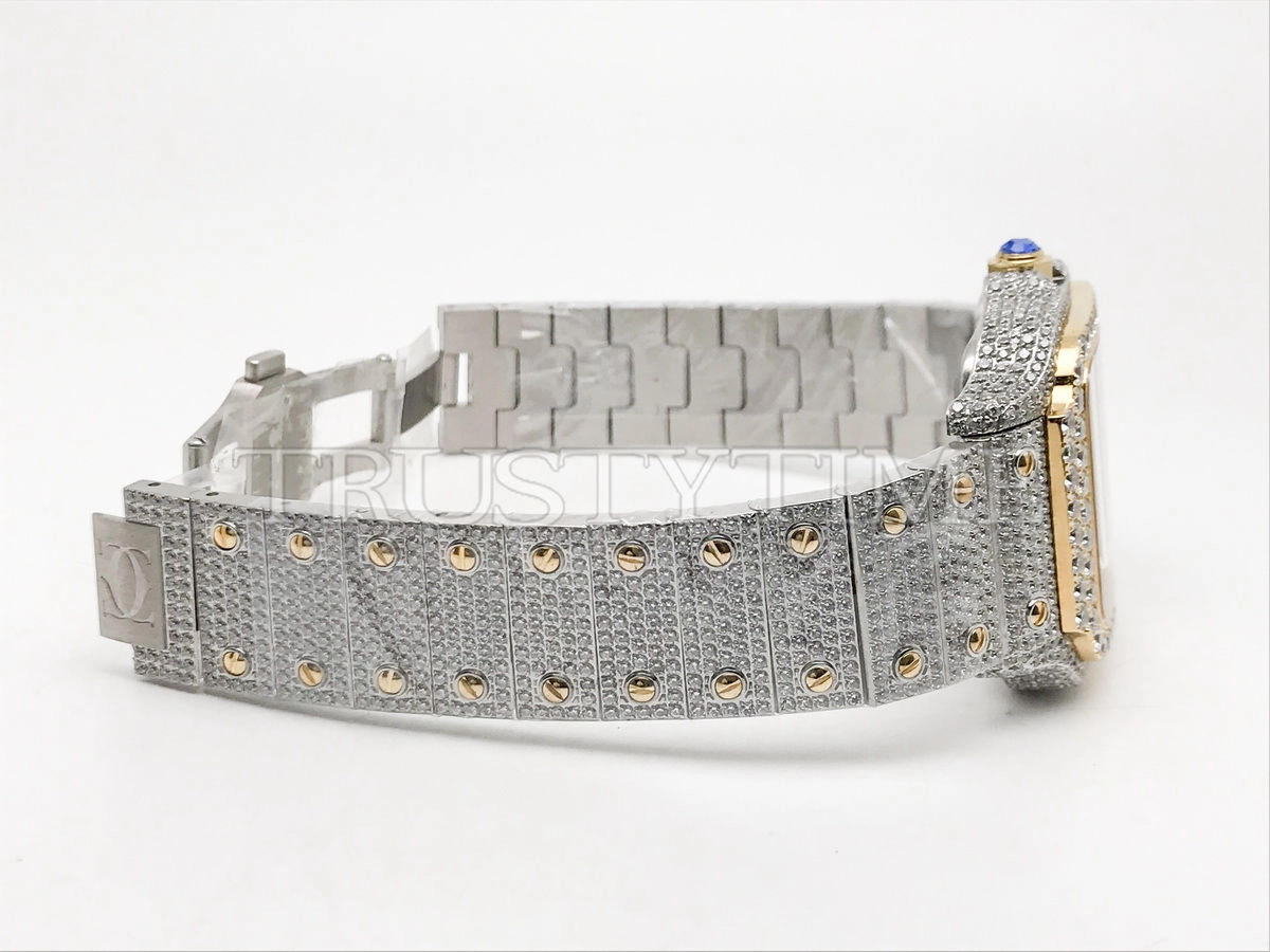 Копия часов Cartier Santos De Cartier 40 W2SA0009 Diamonds Арт. CR-0935