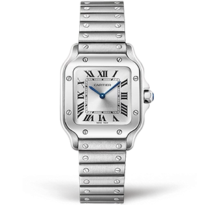 Копия часов Cartier Santos de Cartier Watch 27mm WSSA0082