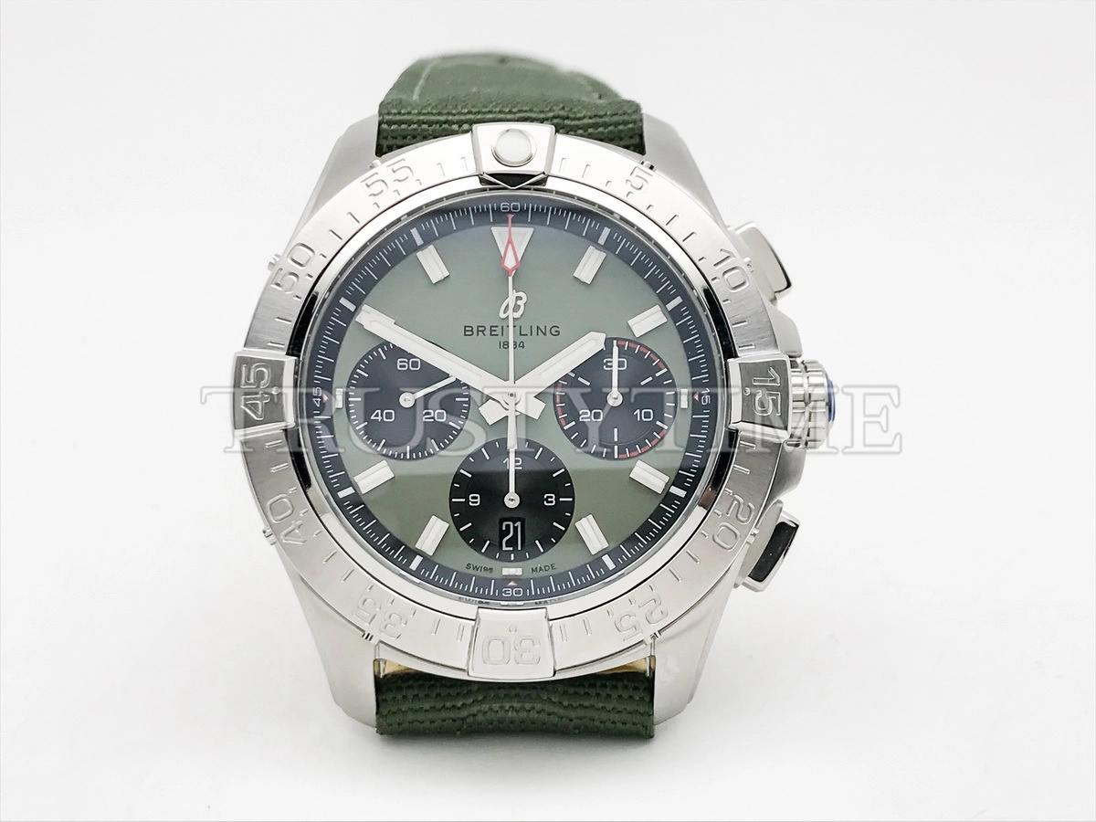 Копия часов Breitling Aneger B01 Chronograph 44 AB0147101L1X1