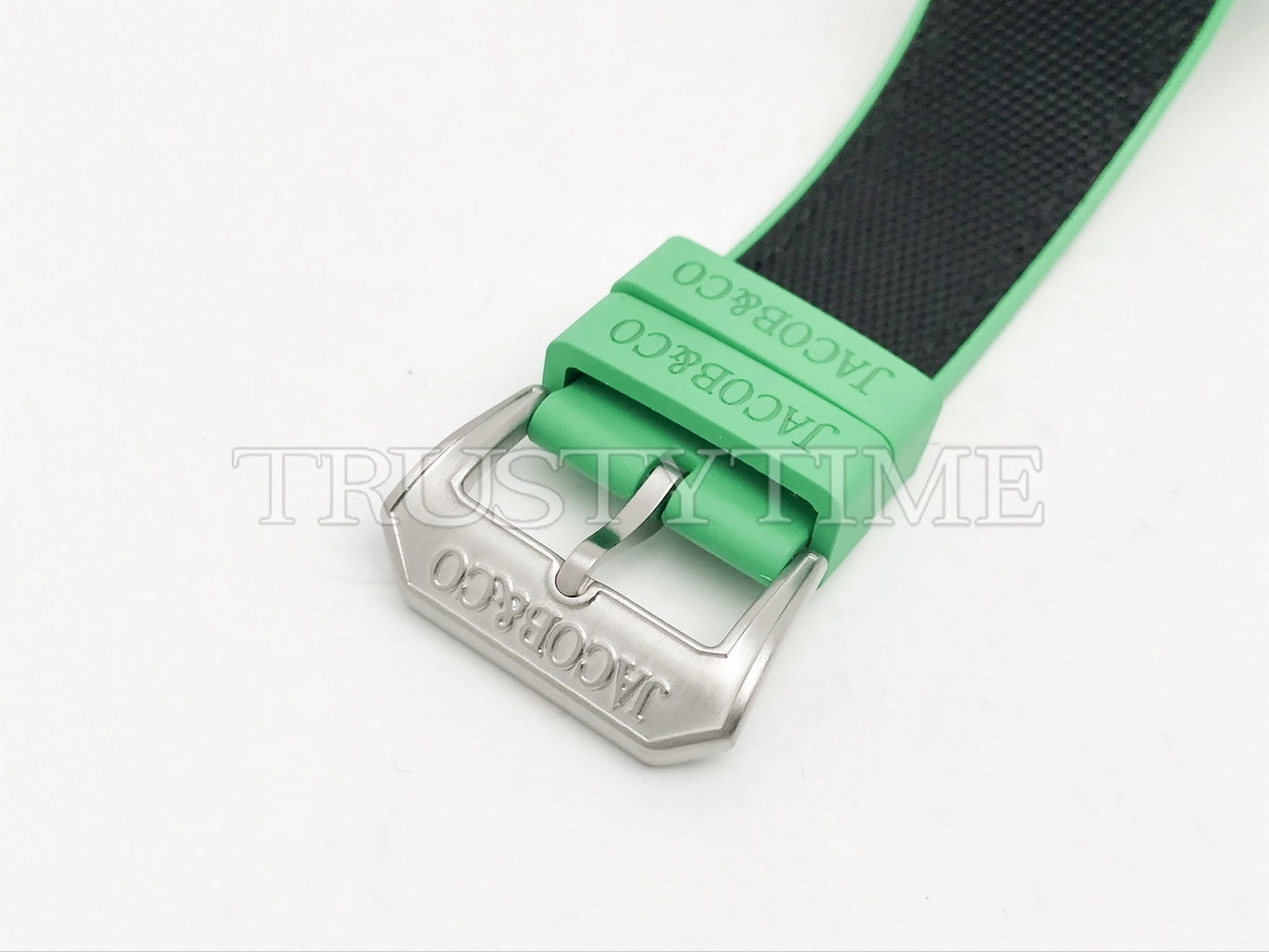 Копия часов Jacob & Co Epic X Heart of CR7 Baguette EX120.10.BC.AA.ABRUA