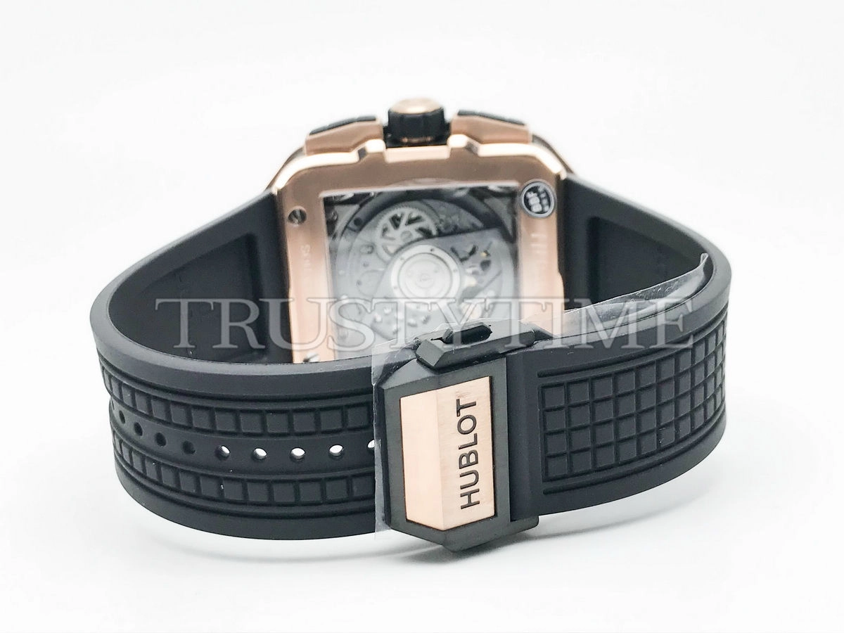 Копия часов Hublot Square Bang Unico King Gold 821.OX.0180.RX