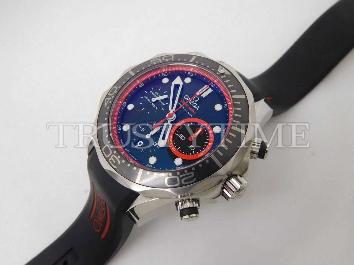 Копия часов Omega Seamaster Diver 300m Co‑Axial Regatta Chronograph 44mm 212.32.44.50.01.001