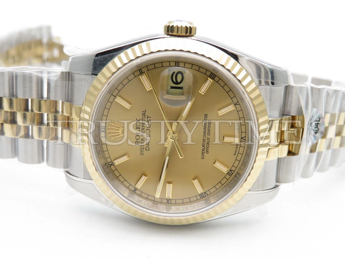 Копия часов Rolex DateJust 36mm 116233-0151