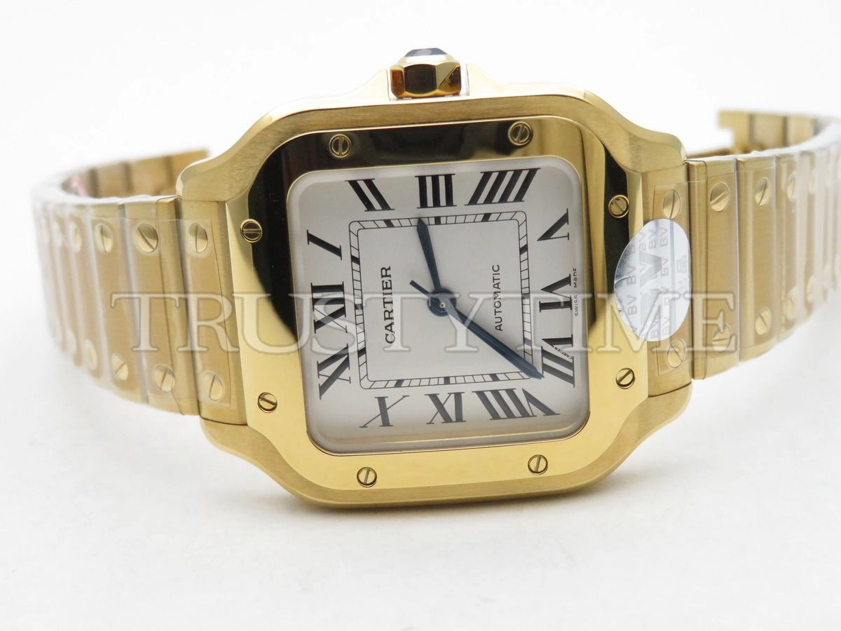 Копия часов Cartier Santos De Cartier 35 WGSA0030