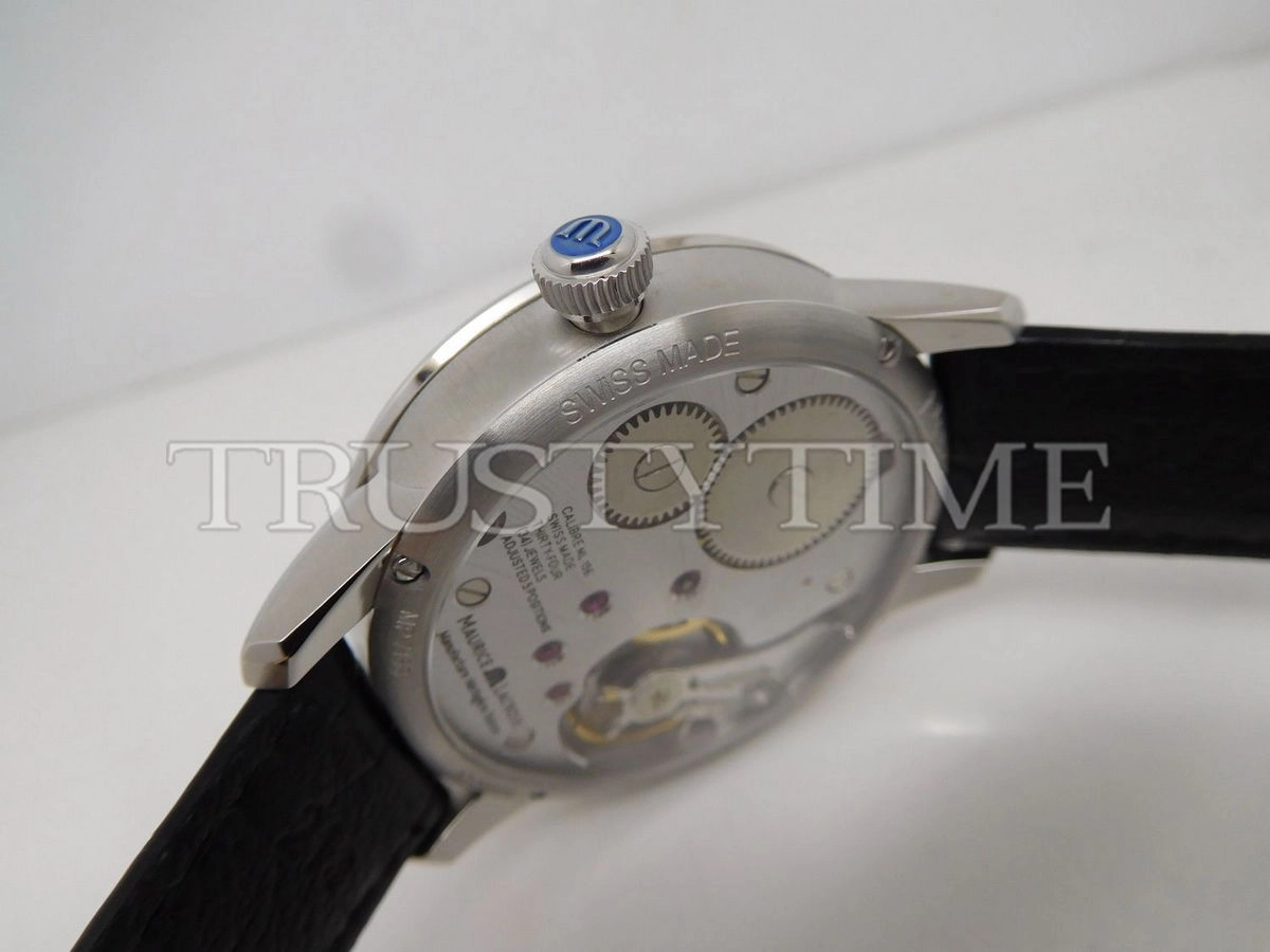 Копия часов Maurice Lacroix Masterpiece Roue Carrée Seconde 43mm MP7158-SS001-901