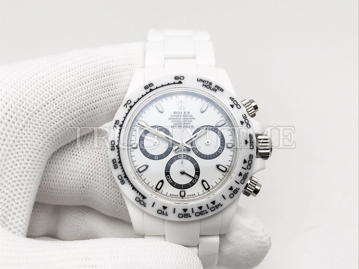 Копия часов Rolex Cosmograph Daytona AET Remould White Classic