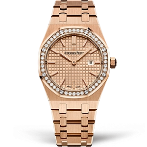 Копия часов Audemars Piguet Royal Oak Ladies 33mm 67651OR.ZZ.1261OR.03