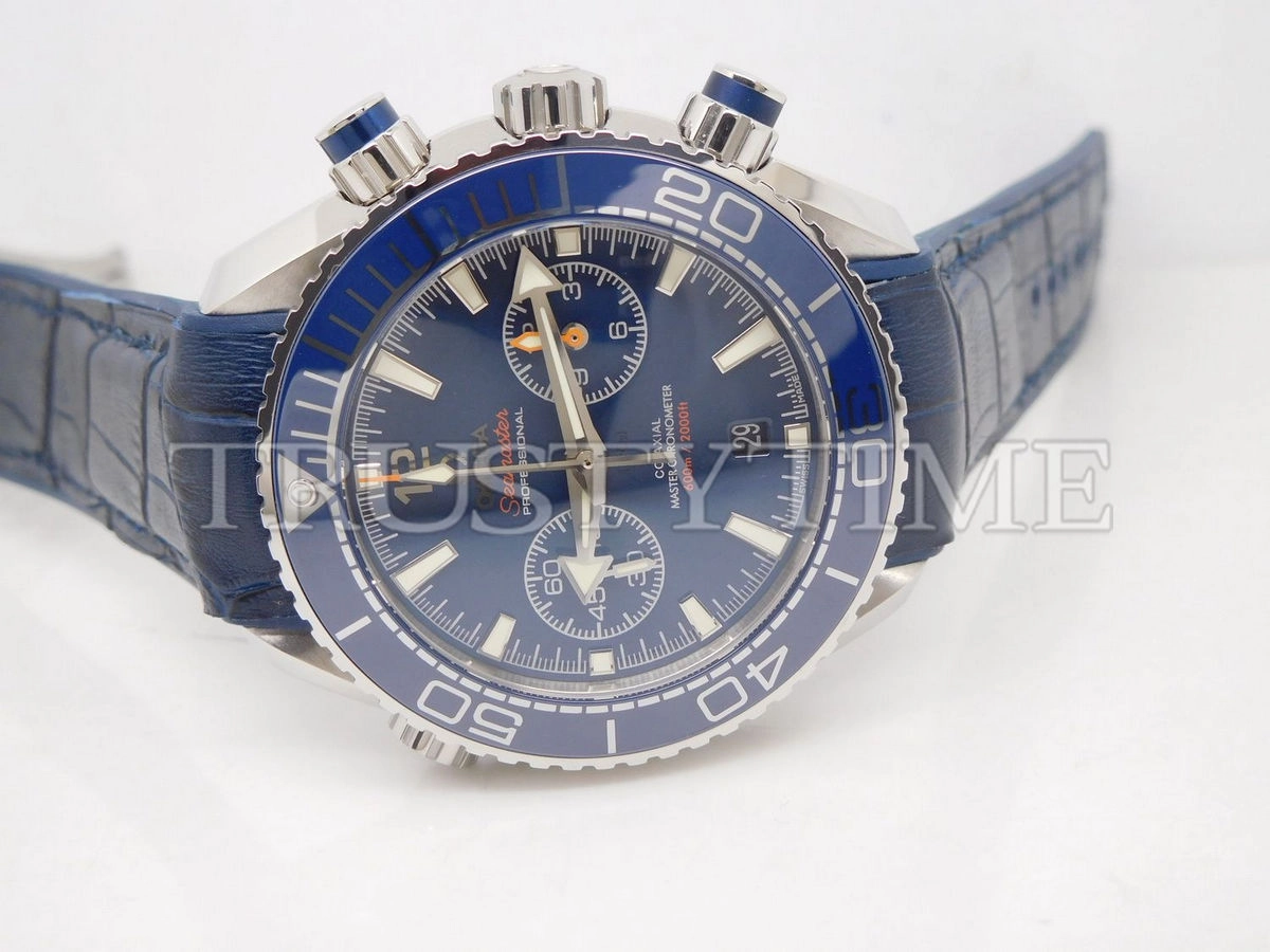 Копия часов Omega Seamaster Planet Ocean 600m Co‑Axial Master Chronometer Chronograph 45.5mm 215.33.46.51.03.001