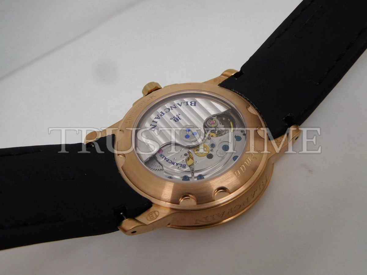 Копия часов Blancpain Leman Aqua Lung Grande Date 2850B-3630A-64B