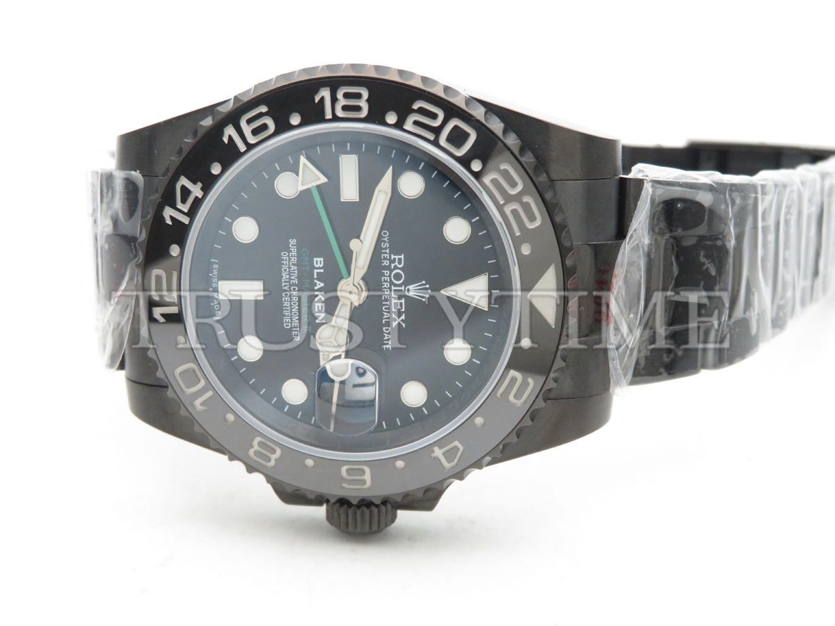Копия часов Rolex Blaken GMT Master II 116710LN