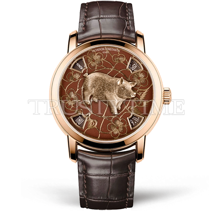 Реплика часов Vacheron Constantin Métiers d'Art The Legend of the Chinese Zodiac Year of the Pig 86073/000R-B428 Арт.VC-0358 Копия часов Vacheron Constantin Métiers d'Art The Legend of the Chinese Zodiac Year of the Pig 86073/000R-B428 Арт.VC-0358