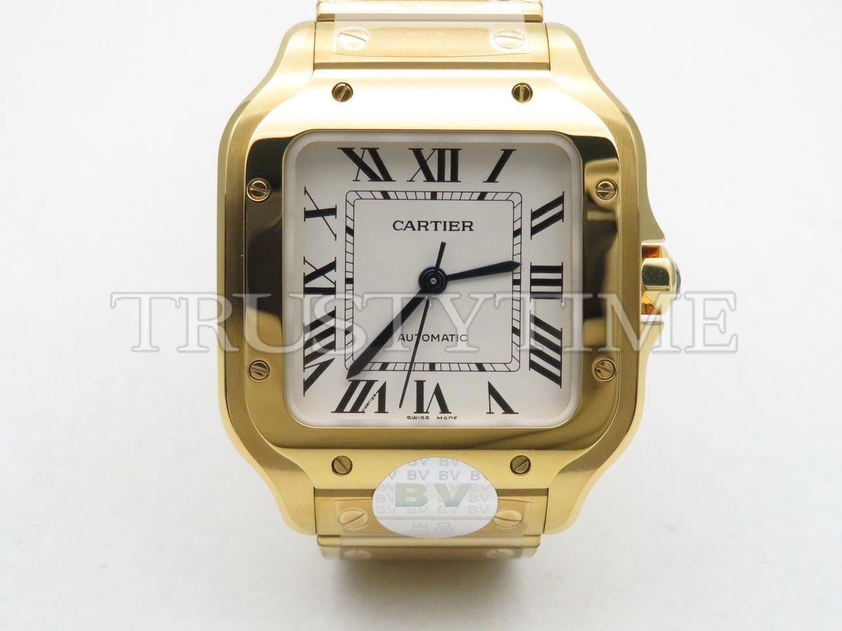 Копия часов Cartier Santos De Cartier 35 WGSA0030