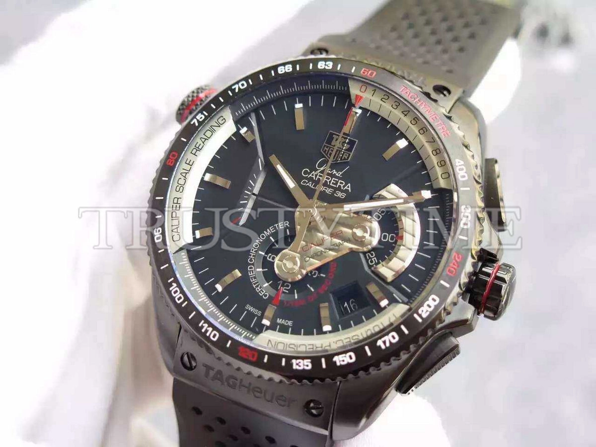 Копия часов Tag Heuer Grand Carrera Calibre 36 RS2 43mm CAV5115.FT6019