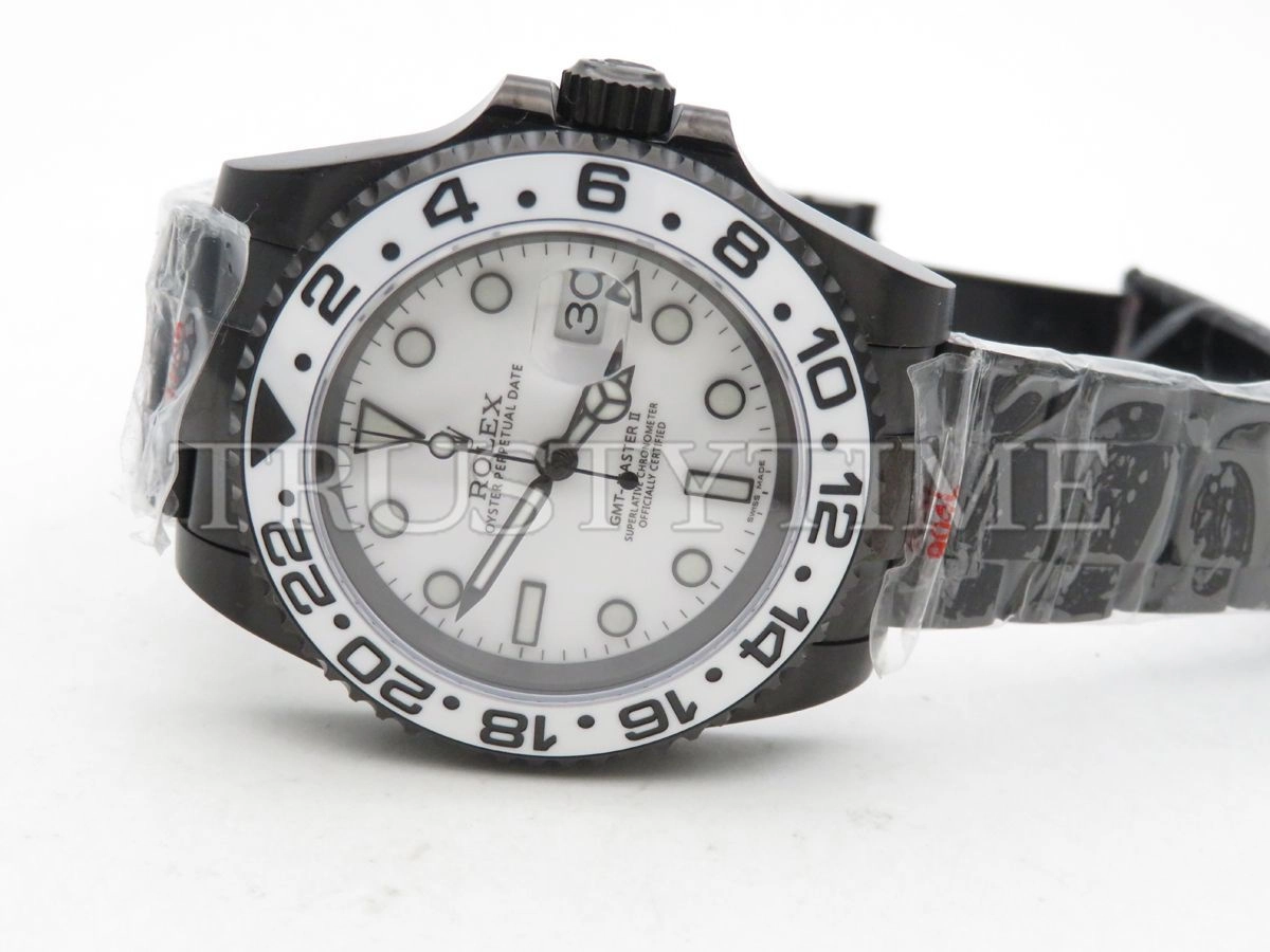 Копия часов Rolex GMT Master II Oreo White Ceramic Bezel 116710