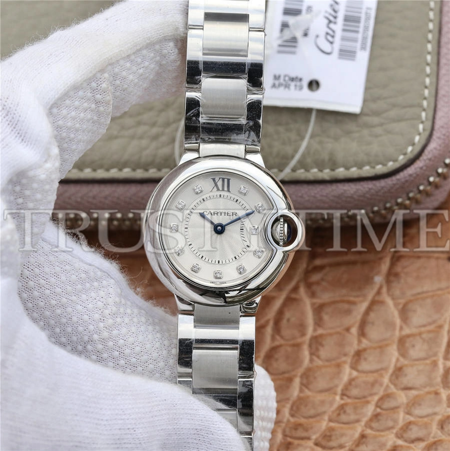 Копия часов Cartier Ballon Bleu 28 WE902073