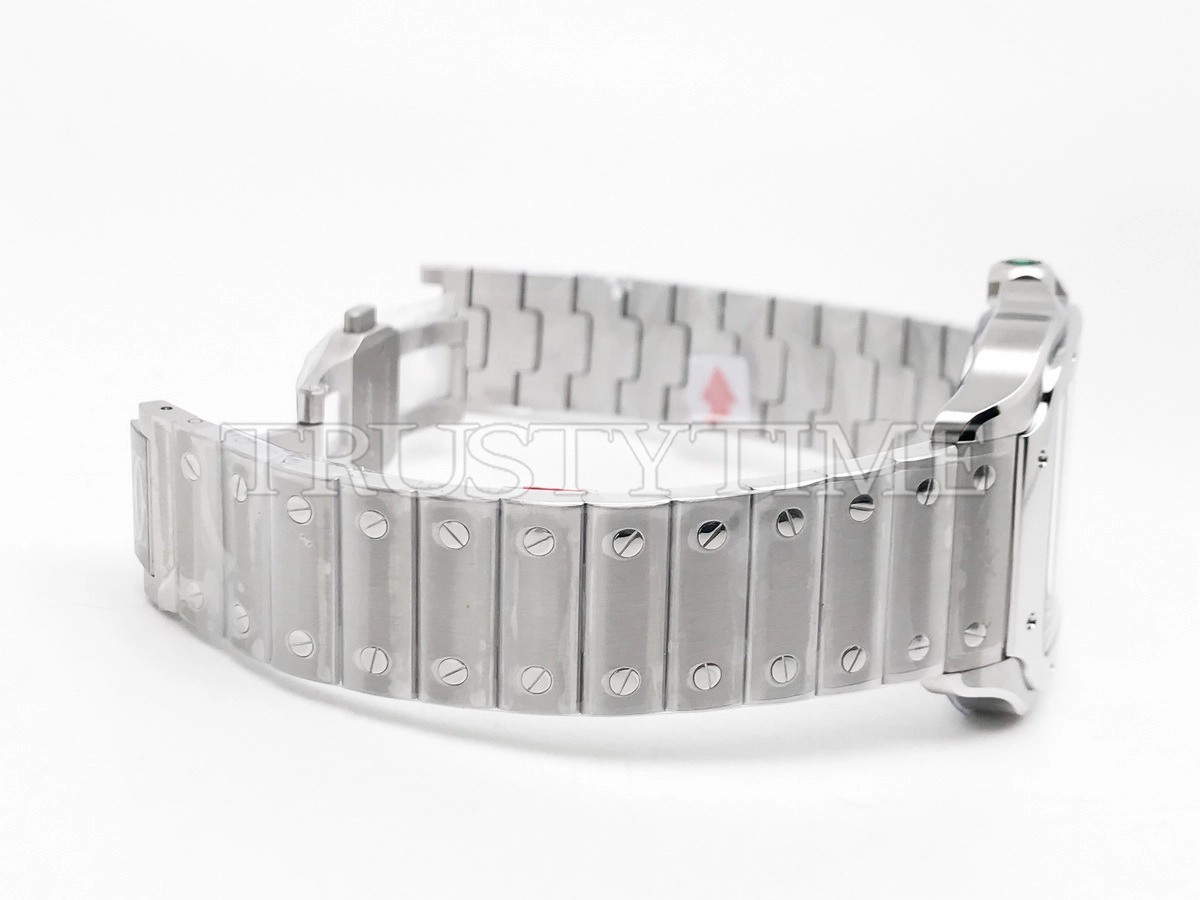 Копия часов Cartier Santos de Cartier Large Skeleton 40mm WHSA0028