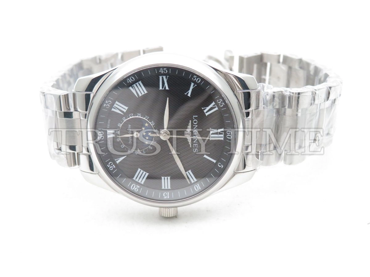 Копия часов Longines Master Collection Moonphase 40mm L2.909.4.51.6