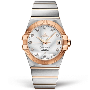 Копия часов Omega Constellation Co-Axial Chronometer 38mm 123.20.38.21.52.001