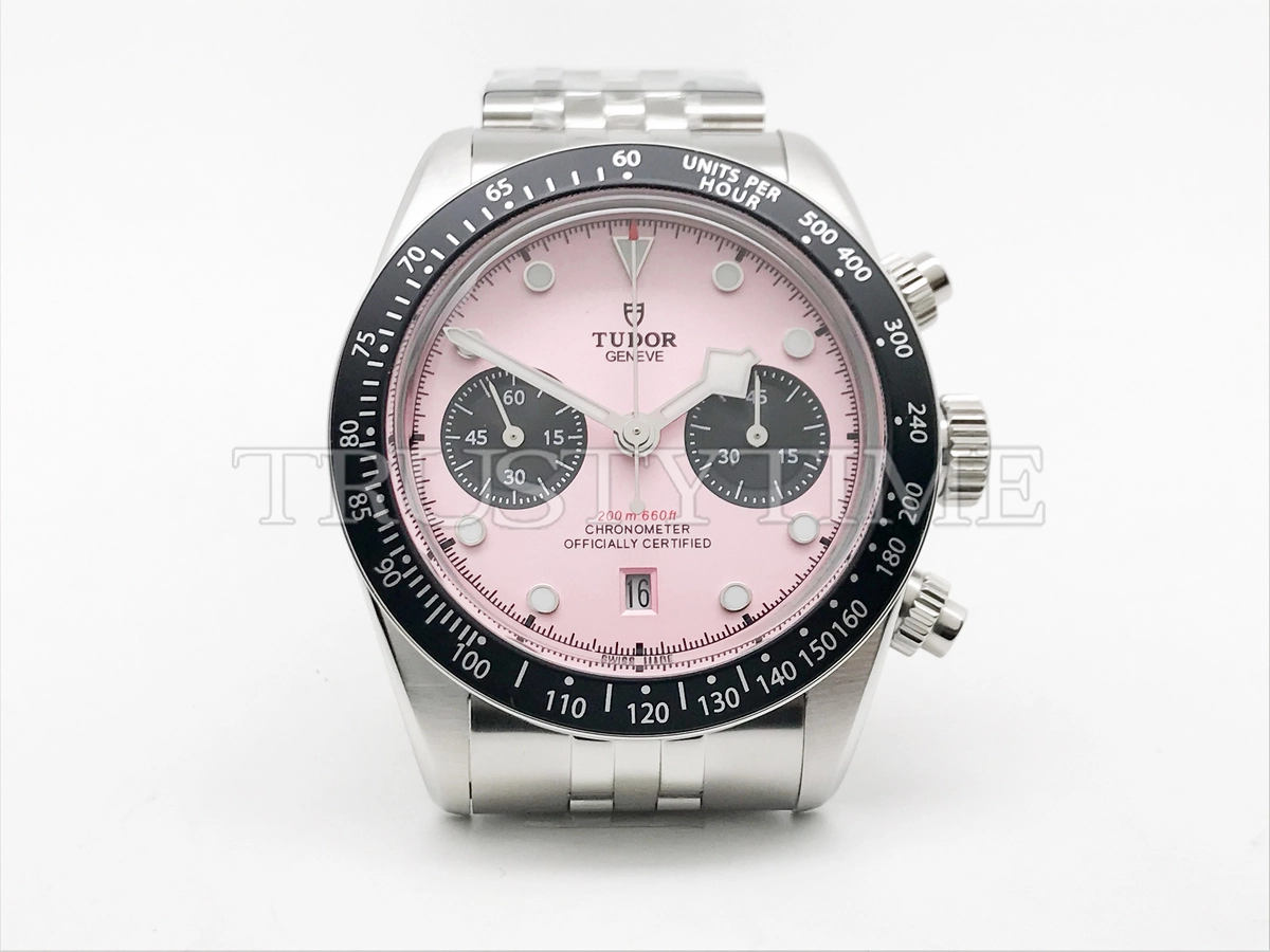 Копия часов Tudor Heritage Black Bay Chronograph M79360N-0019 Pink Арт.TD-0840
