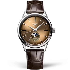 Копия часов Longines Heritage Flagship Moonphase L4.815.4.62.2