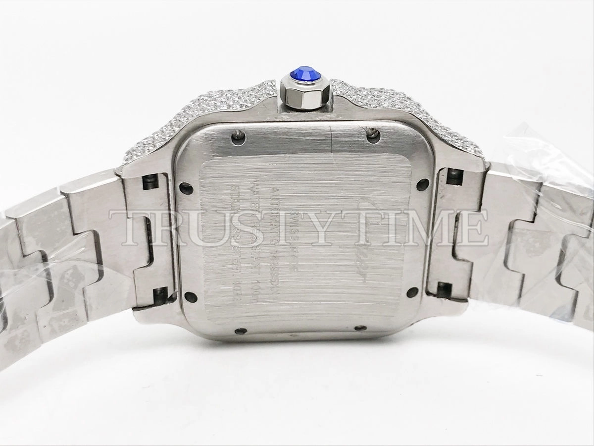 Копия часов Cartier Santos De Cartier 40 WSSA0018 Diamonds Арт. CR-0931