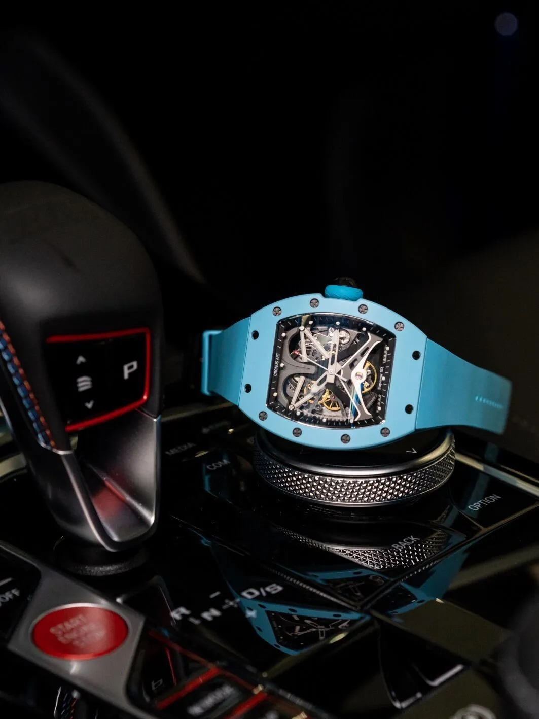 Часы CronusArt Carbon Watch CM09-017