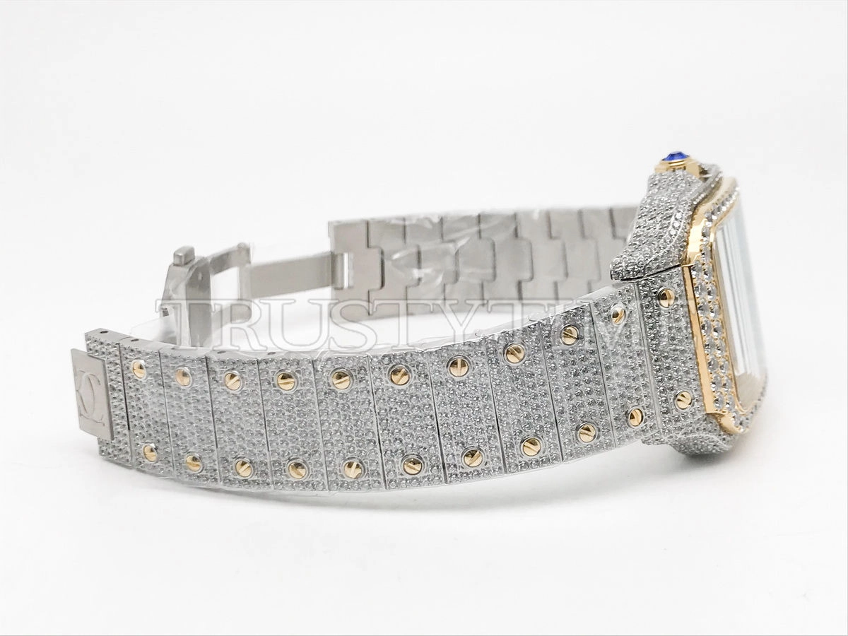 Копия часов Cartier Santos De Cartier 40 W2SA0009 Diamonds Арт. CR-0936