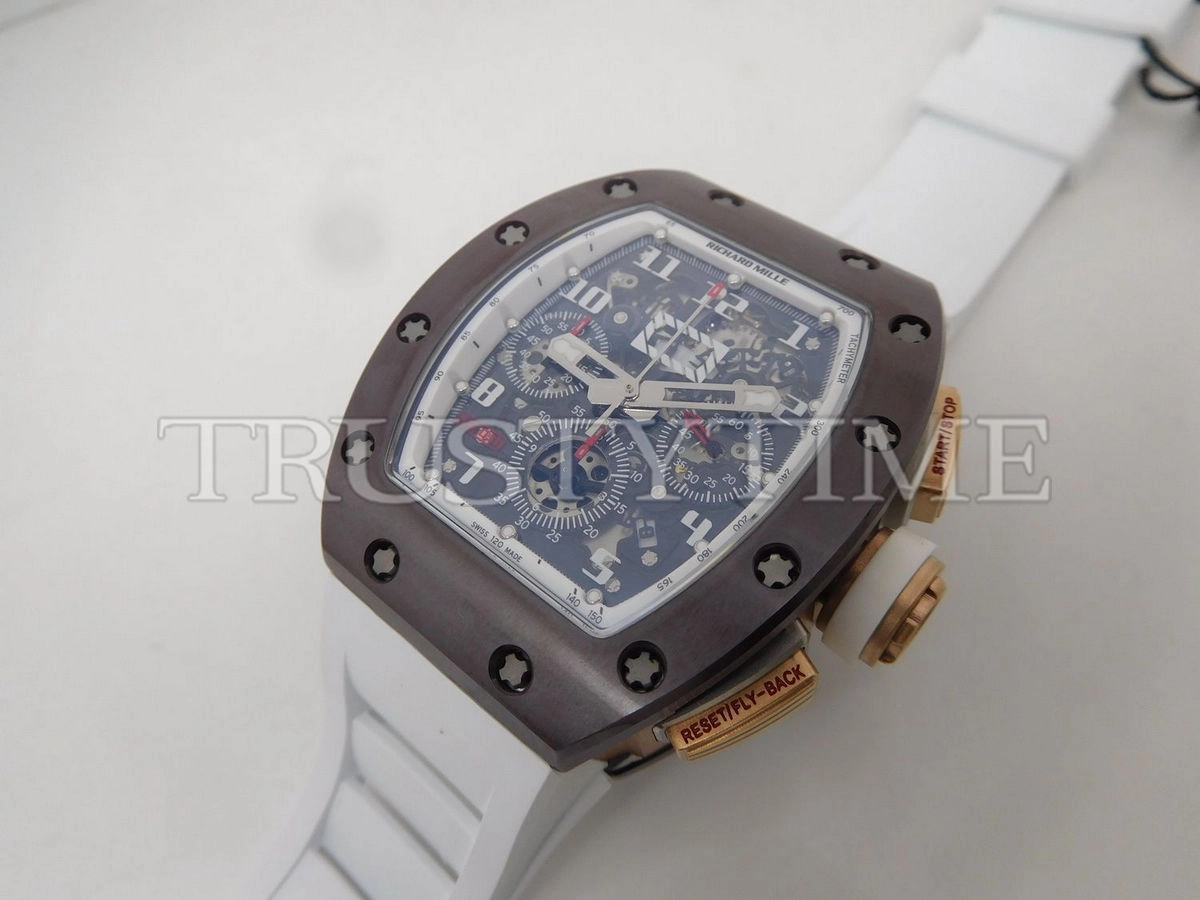 Копия часов Richard Mille RM011-03 Felipe Massa Skeleton