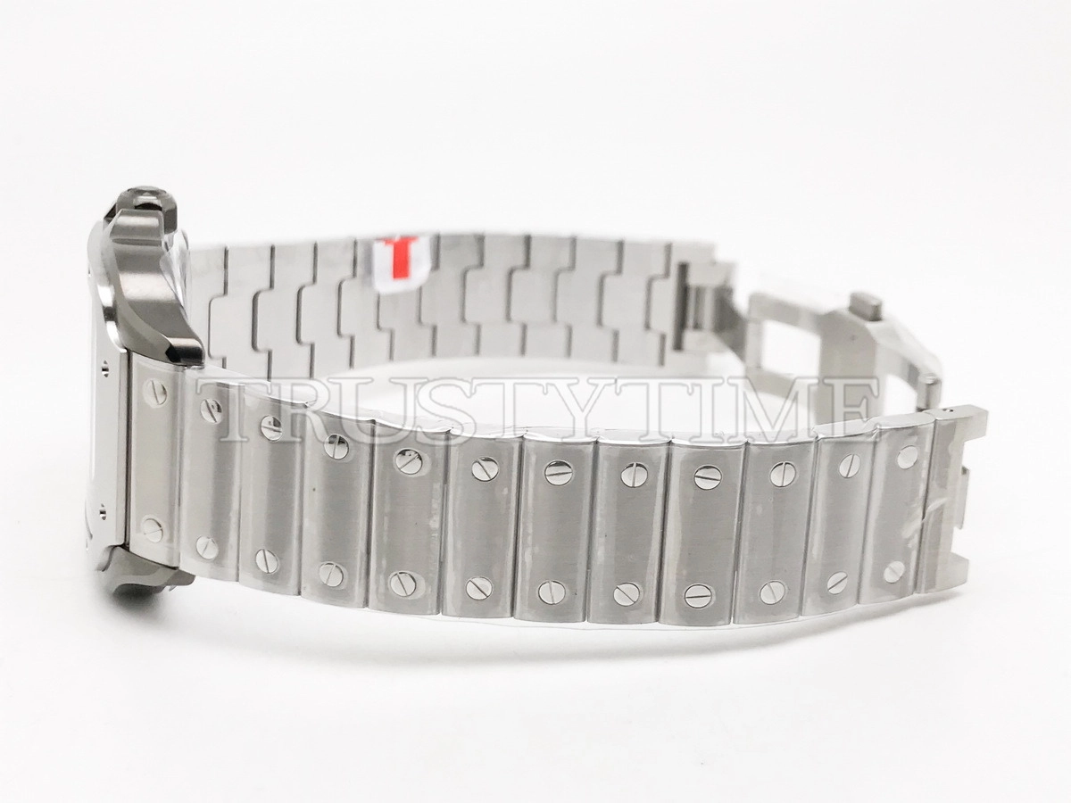 Копия часов Cartier Santos de Cartier Large Skeleton 40mm WHSA0027