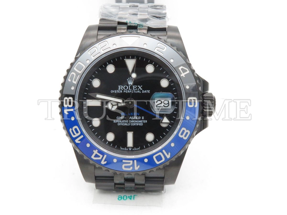 Копия часов Rolex Blaken GMT Master II Batman 126710BLNR