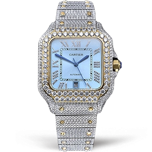 Копия часов Cartier Santos De Cartier 40 W2SA0009 Diamonds Арт. CR-0936