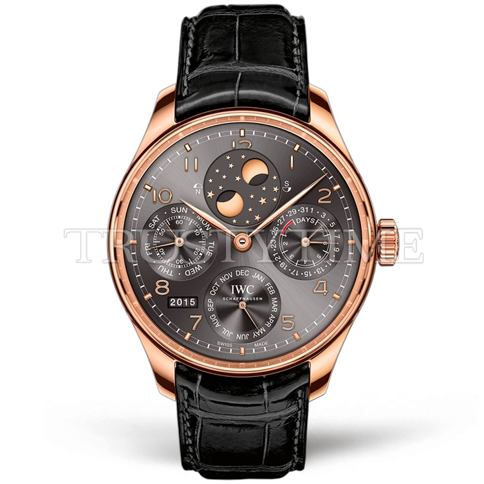 Реплика часов IWC Portugieser Perpetual Calendar 44mm IW503404 Арт.IW-0865 Копия часов IWC Portugieser Perpetual Calendar 44mm IW503404 Арт.IW-0865