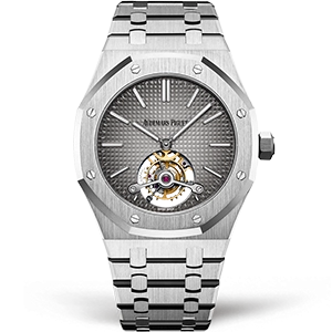 Копия часов Audemars Piguet Royal Oak Tourbillon Extra-Thin Openworked 26510PT.OO.1220PT.01