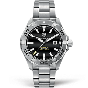 Копия часов Tag Heuer Aquaracer Calibre 5 43mm WAY2010.BA0927