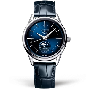 Копия часов Longines Heritage Flagship Moonphase L4.815.4.92.2