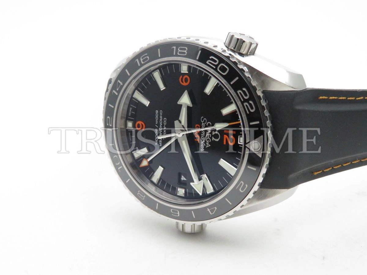 Копия часов Omega Seamaster Planet Ocean 600m Co‑Axial Master Chronometer GMT 43.5mm 232.32.44.22.01.002