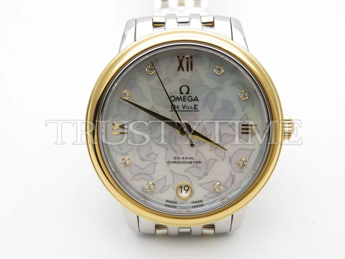 Копия часов Omega De Ville Prestige Co‑Axial Chronometer Butterfly 32mm 424.20.33.20.55.002