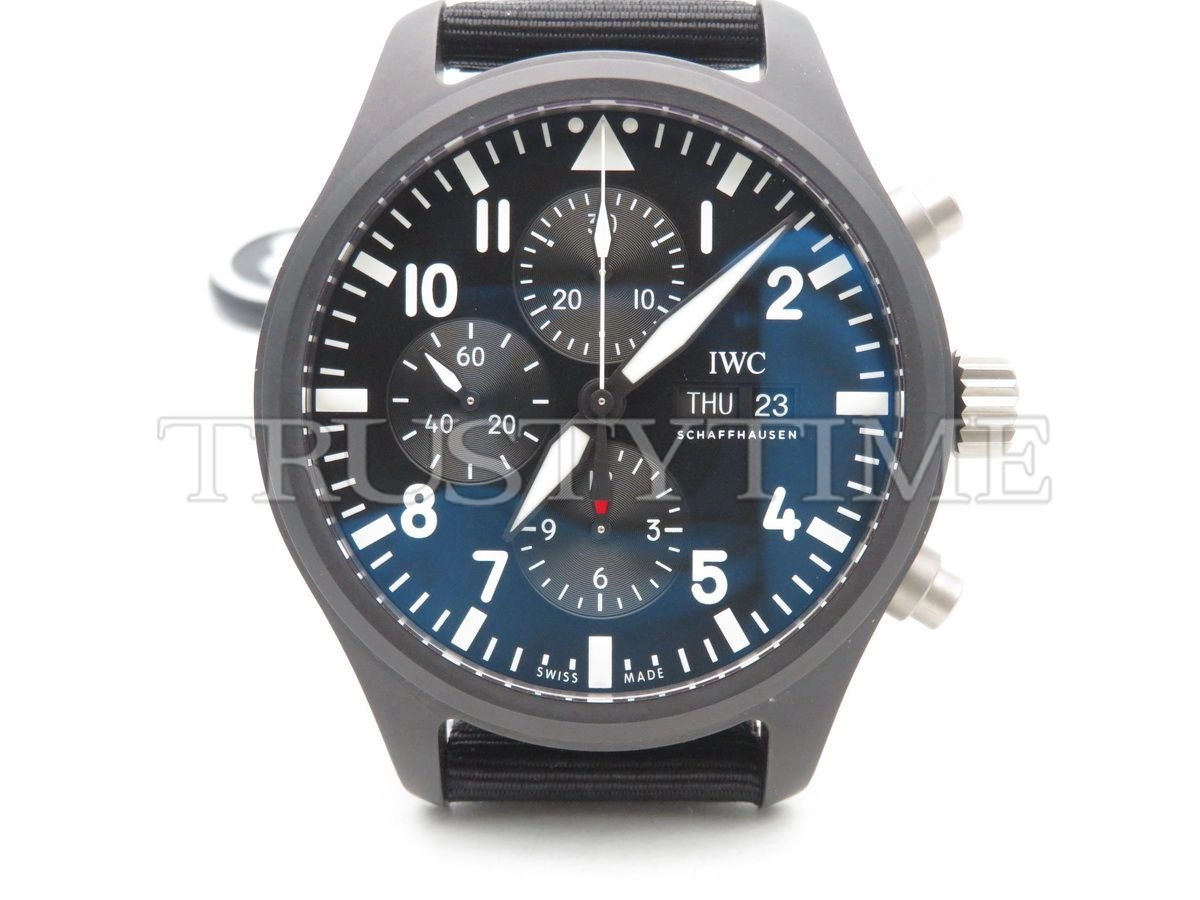 Копия часов IWC Pilot's Watch Chronograph Top Gun 44mm IW389101