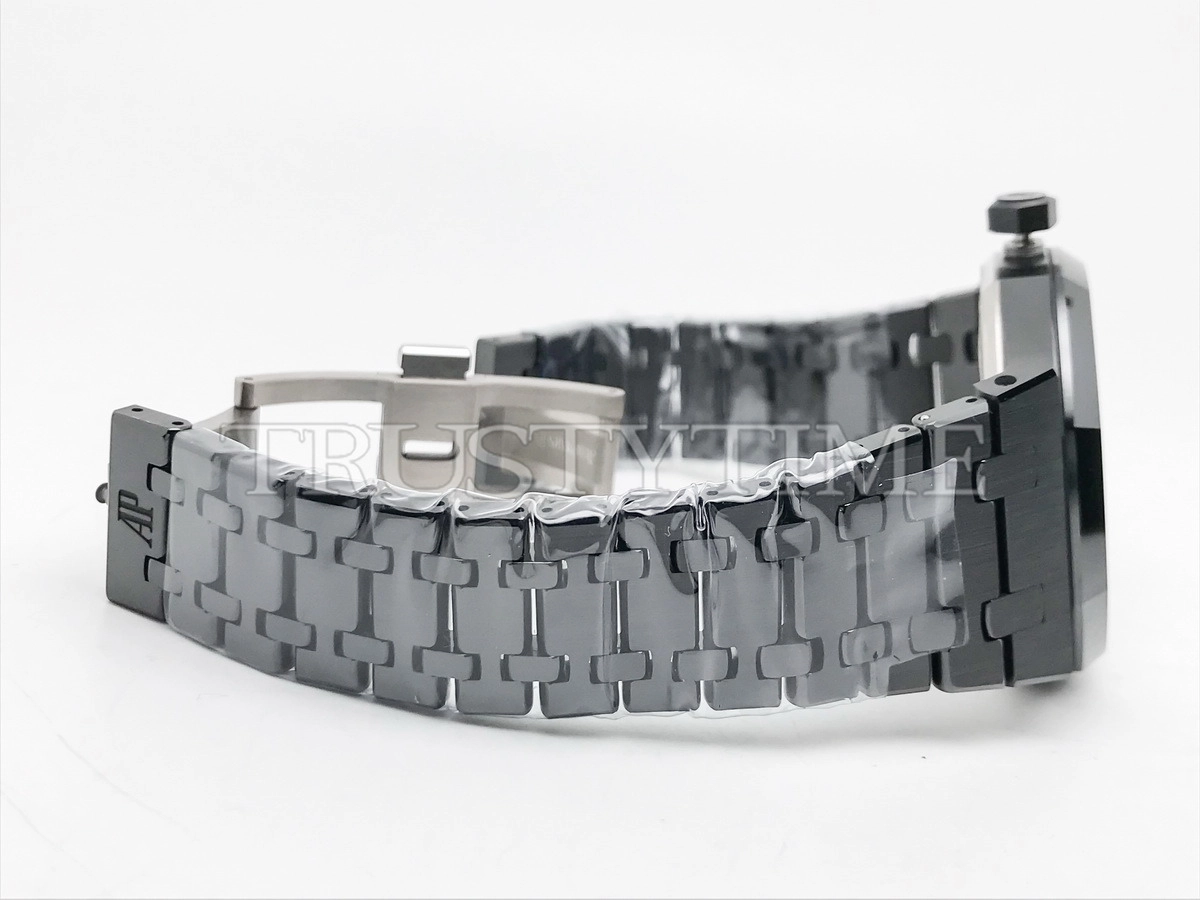Копия часов Audemars Piguet Royal Oak Double Balance Wheel Black Ceramic 15416CE.OO.1225CE.01
