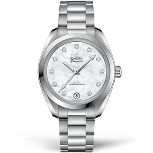 Копия часов Omega Seamaster Aqua Terra 150m Co-axial Master Chronometer 34mm 220.10.34.20.53.001