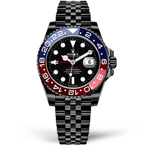 Копия часов Rolex Blaken GMT Master II Pepsi 126710BLRO