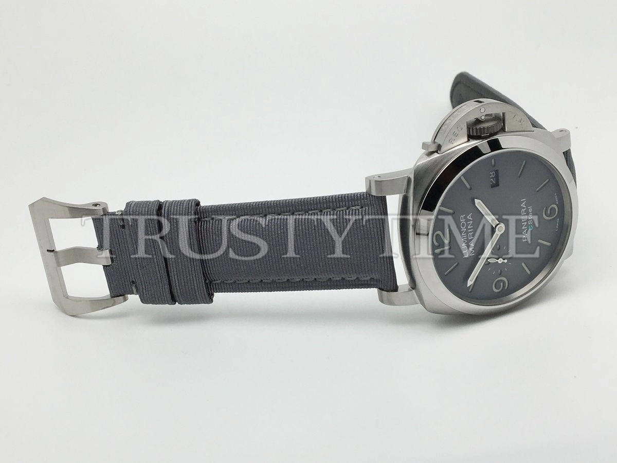 Копия часов Panerai Luminor 1950 Marina 3 Days Automatic eSteel Grigio Roccia 44mm PAM01358