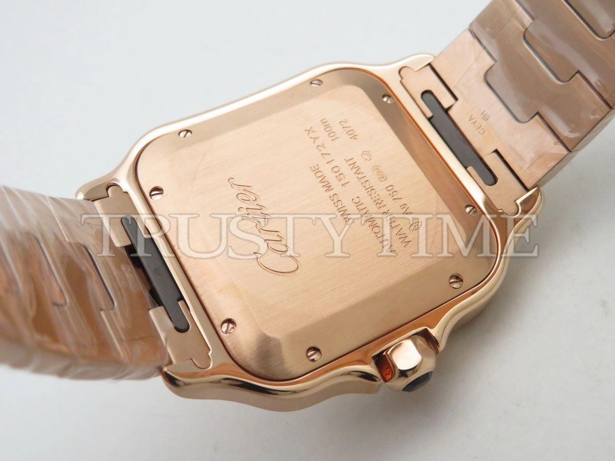 Копия часов Cartier Santos De Cartier 40 WGSA0018