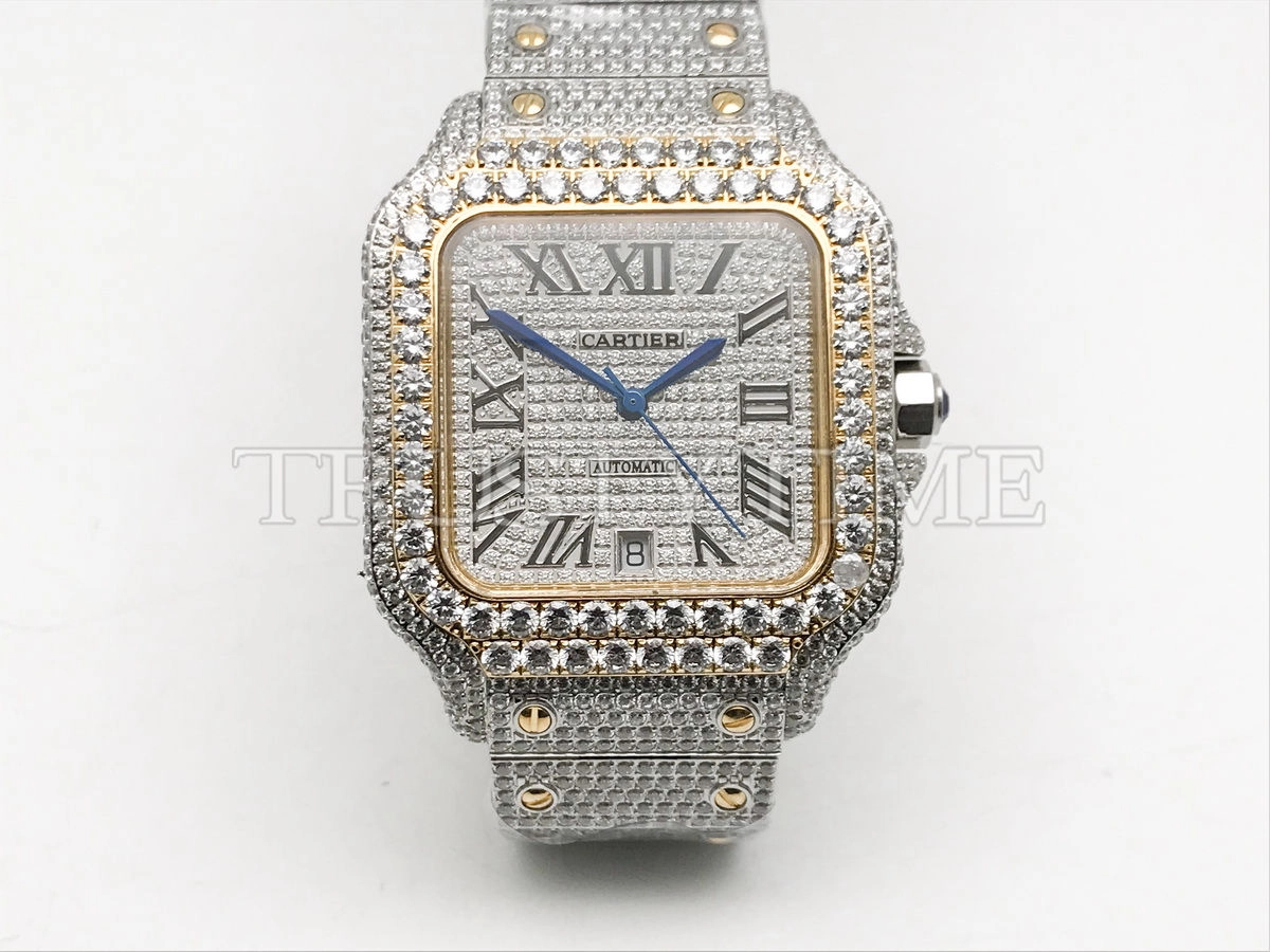 Копия часов Cartier Santos De Cartier 40 W2SA0009 Diamonds Арт. CR-0939