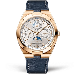 Копия часов Vacheron Constantin Overseas Perpetual Calendar 4300V/000R-B064 Leather