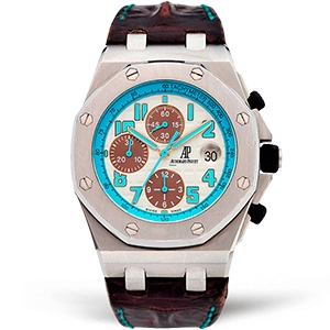 Копия часов Audemars Piguet Royal Oak Offshore Montauk Highway 26187ST.OO.D801CR.01