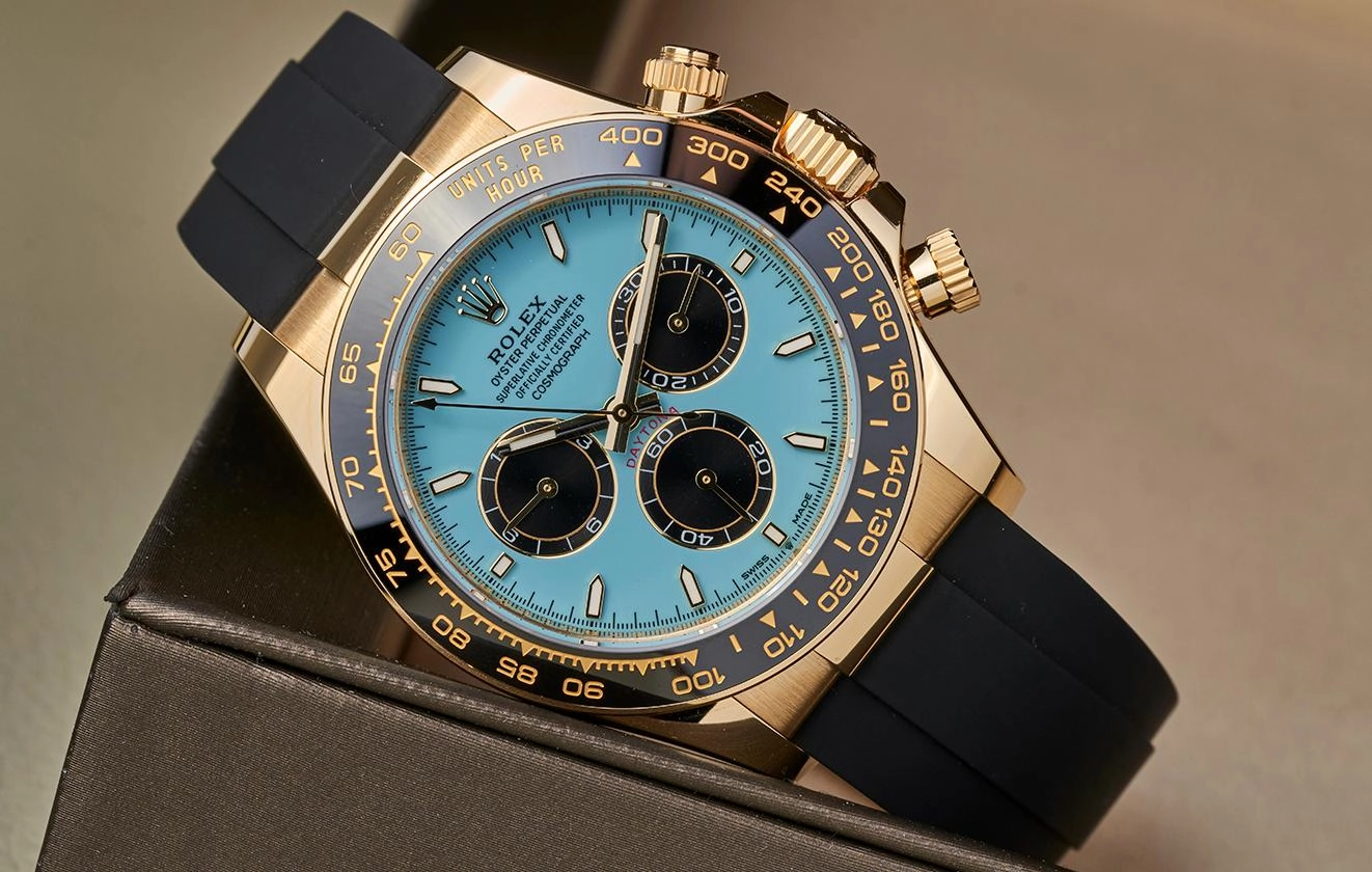 VS Factory Rolex Daytona 126518 V2: бирюзовый циферблат и вес 139 г