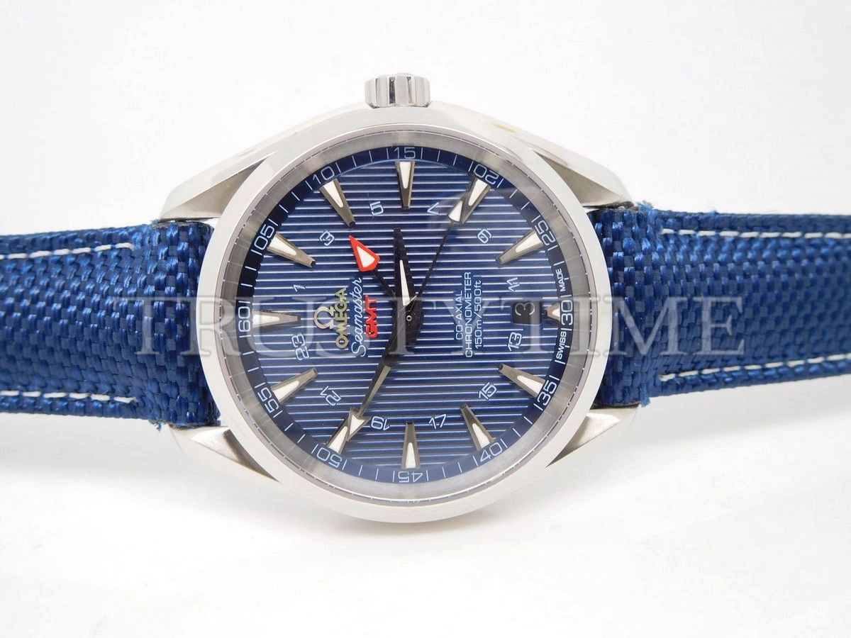Копия часов Omega Seamaster Aqua Terra 150m Co-Axial Gmt 43mm 231.13.43.22.03.001