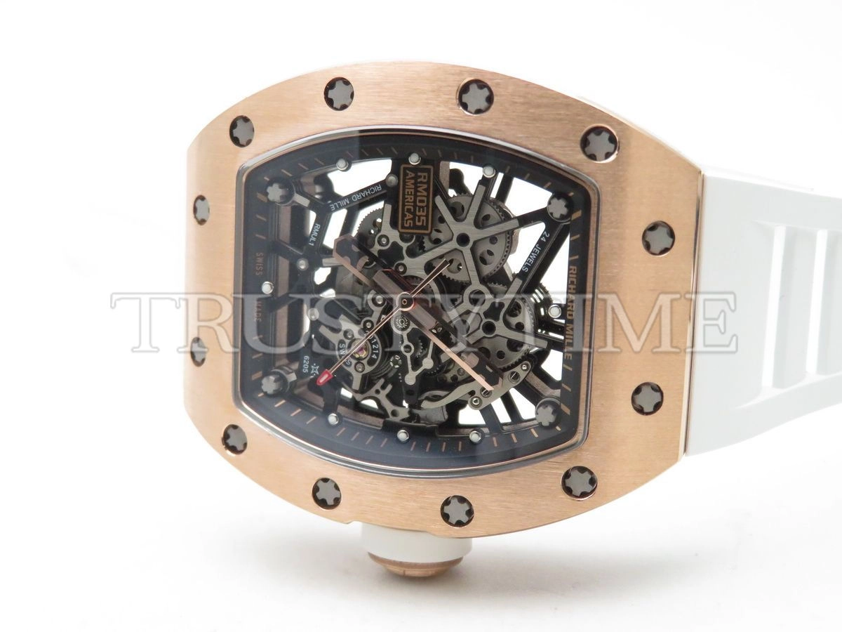 Копия часов Richard Mille RM035 Americas Skeleton